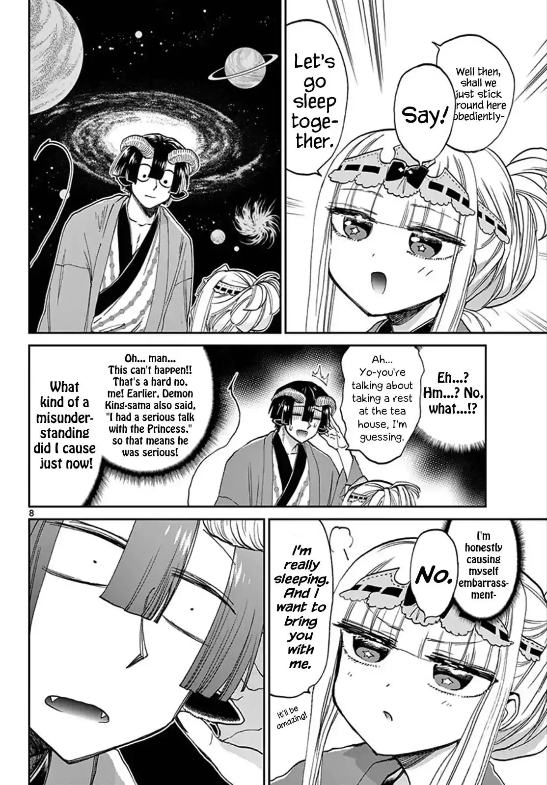 Maou-jou de Oyasumi Chapter 99 8